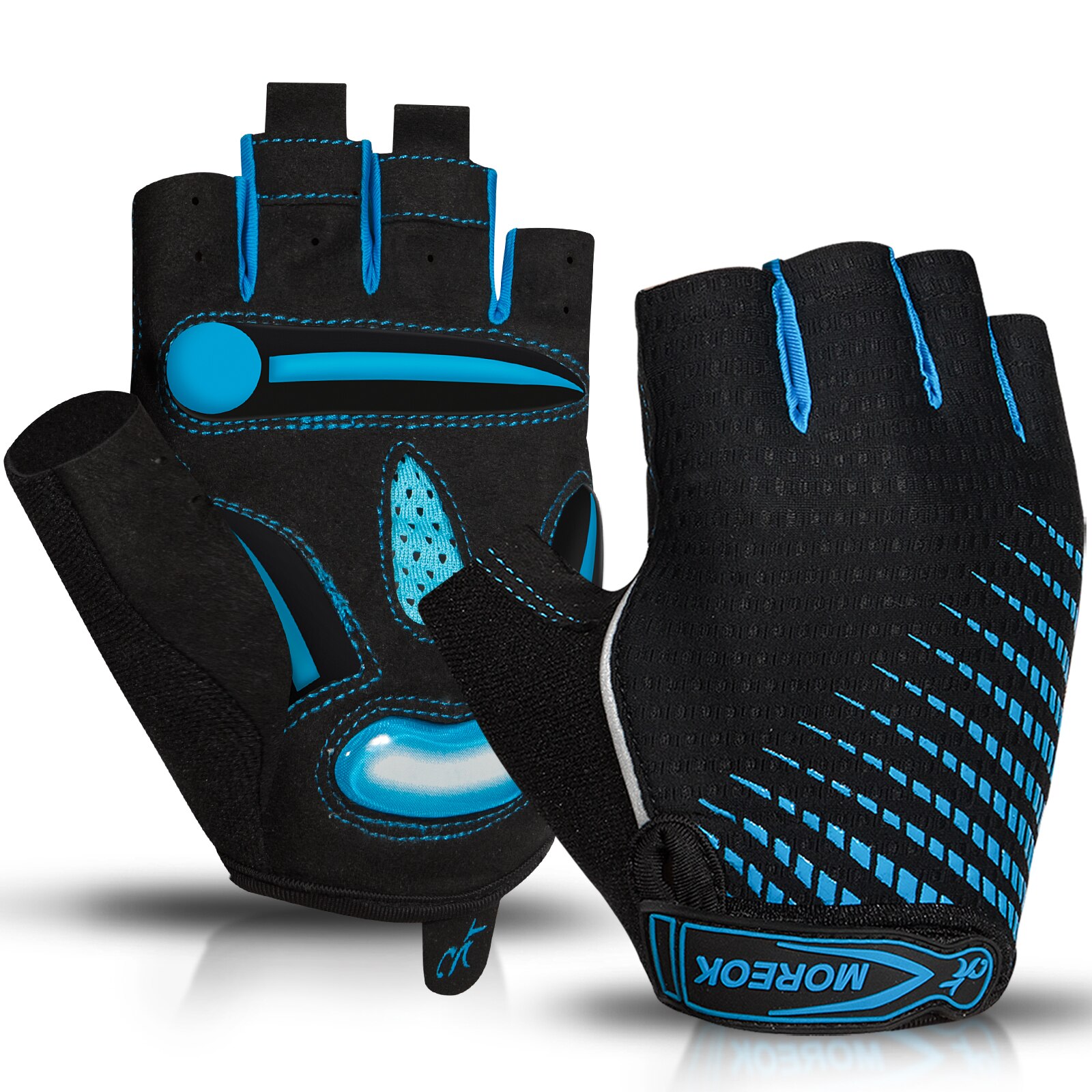 Cycling Glove Padded - MOREOK Fietshandschoenen, Ademende Fietshandschoenen, 5MM Gel