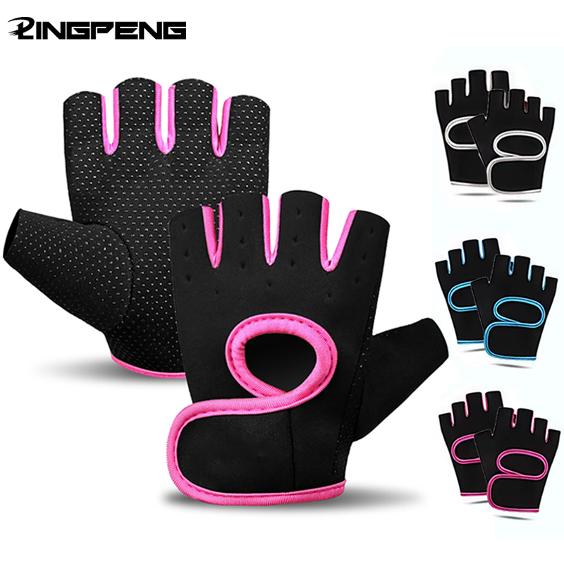 Cycling Glove Padded - Buitensporthandschoenen Halve vinger Heren en dames