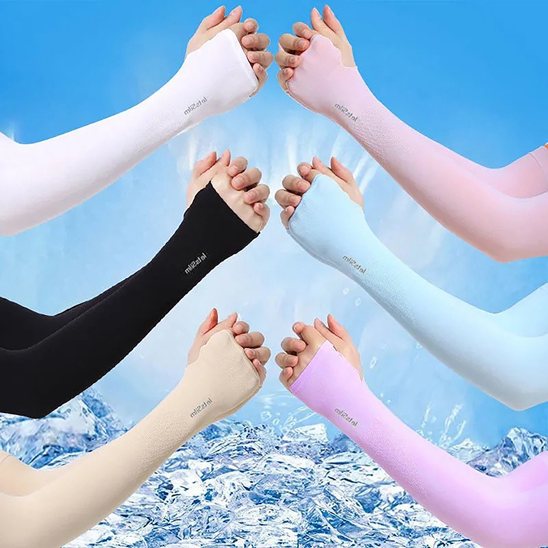 UV-zonbeschermende armbanden d - Fingerless Glove Knit recensie en prijs