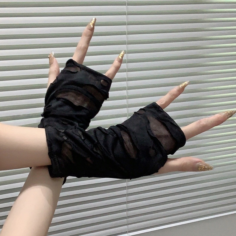 Yueqiu Girl Alt Fashion gesche - Fingerless Glove Knit recensie en prijs
