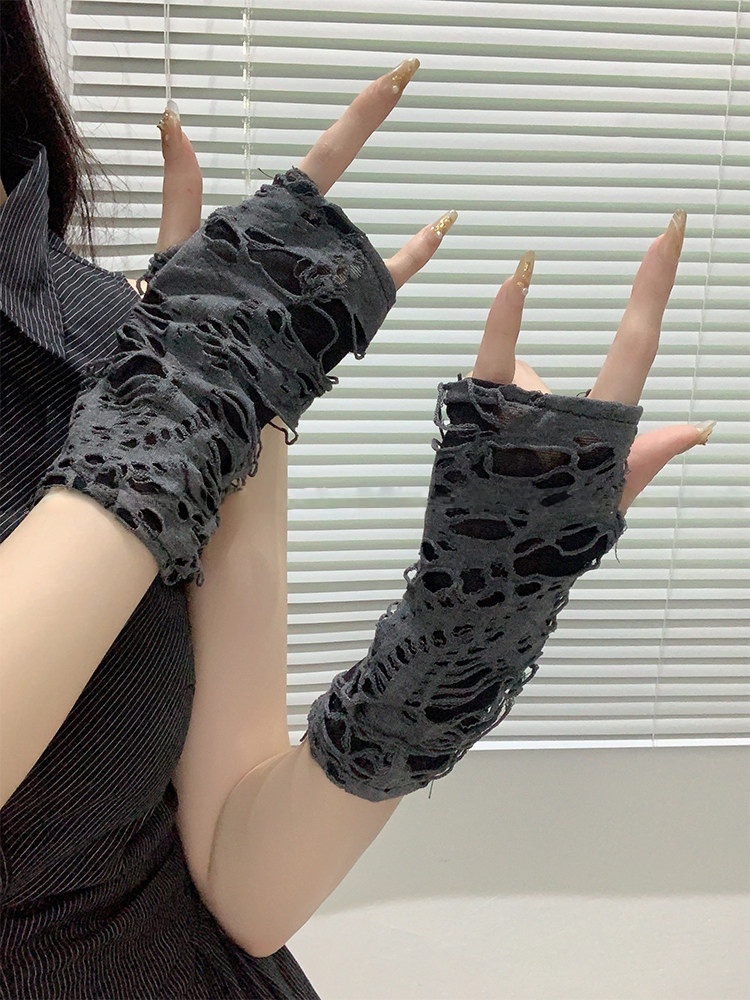Yueqiu Girl Alt Fashion gesche - Fingerless Glove Knit recensie en prijs