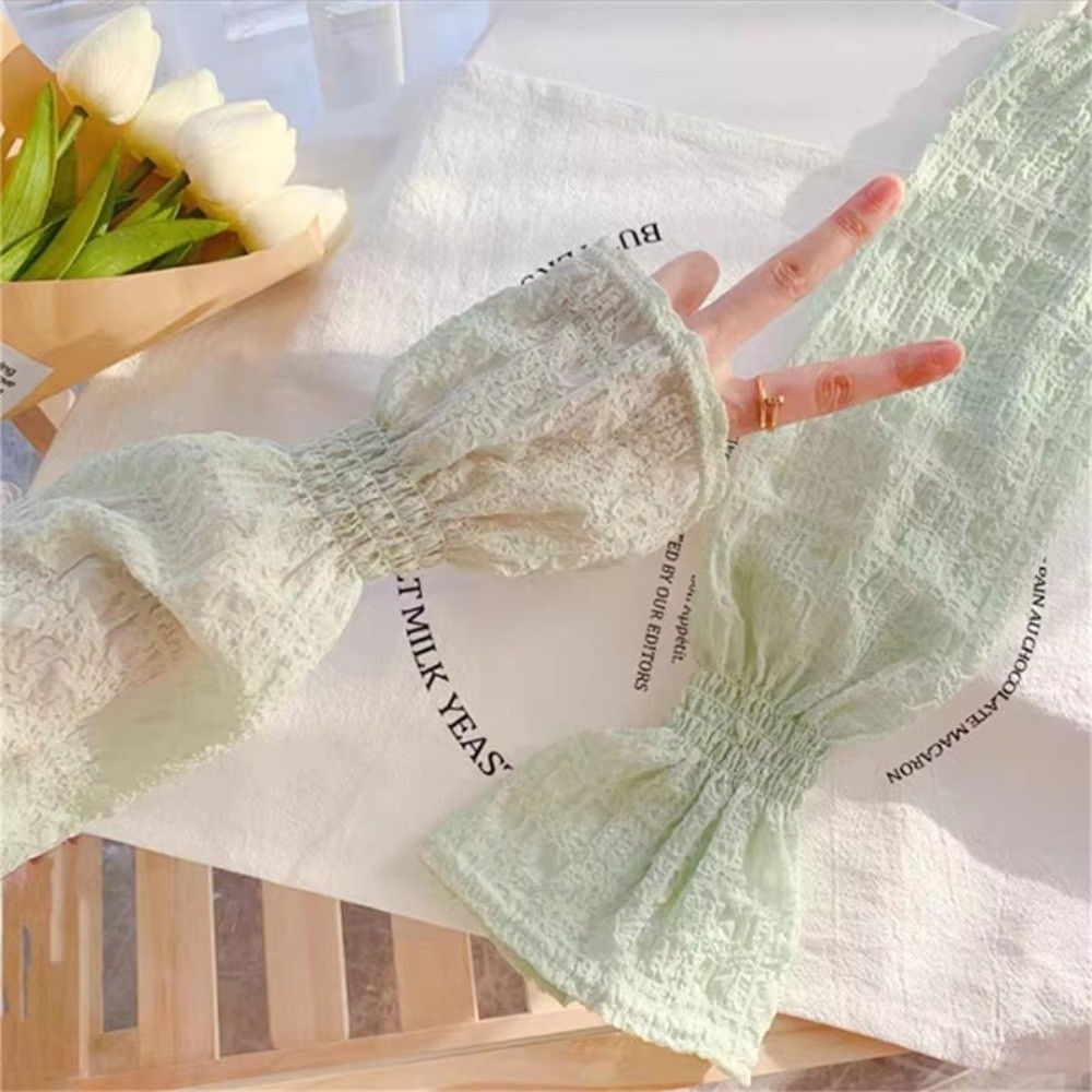 Zomer Outdoor Lace Mesh Zonbes - Fingerless Glove Knit recensie en prijs
