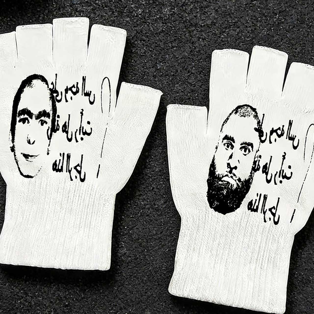 Y2K retro-geprinte vingerloze  - Fingerless Glove Knit recensie en prijs