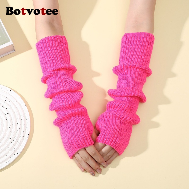 Botvotee Y2k Accessoires Gebre - Fingerless Glove Knit recensie en prijs