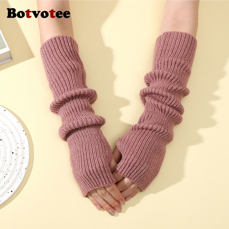 Botvotee Y2k Accessoires Gebre - Fingerless Glove Knit recensie en prijs