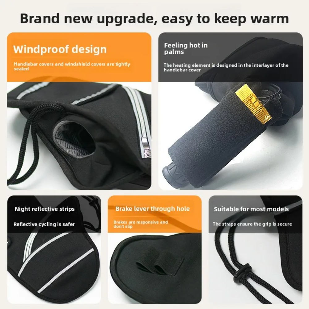 Motorstuurhoezen Winter verwar - Heat Resistant Glove recensie en prijs